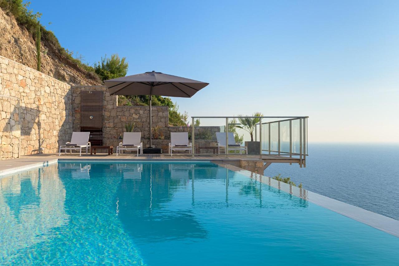 Kalamítsi Kathisma Bay Villas - Luxury Villas - Villa Helios מראה חיצוני תמונה